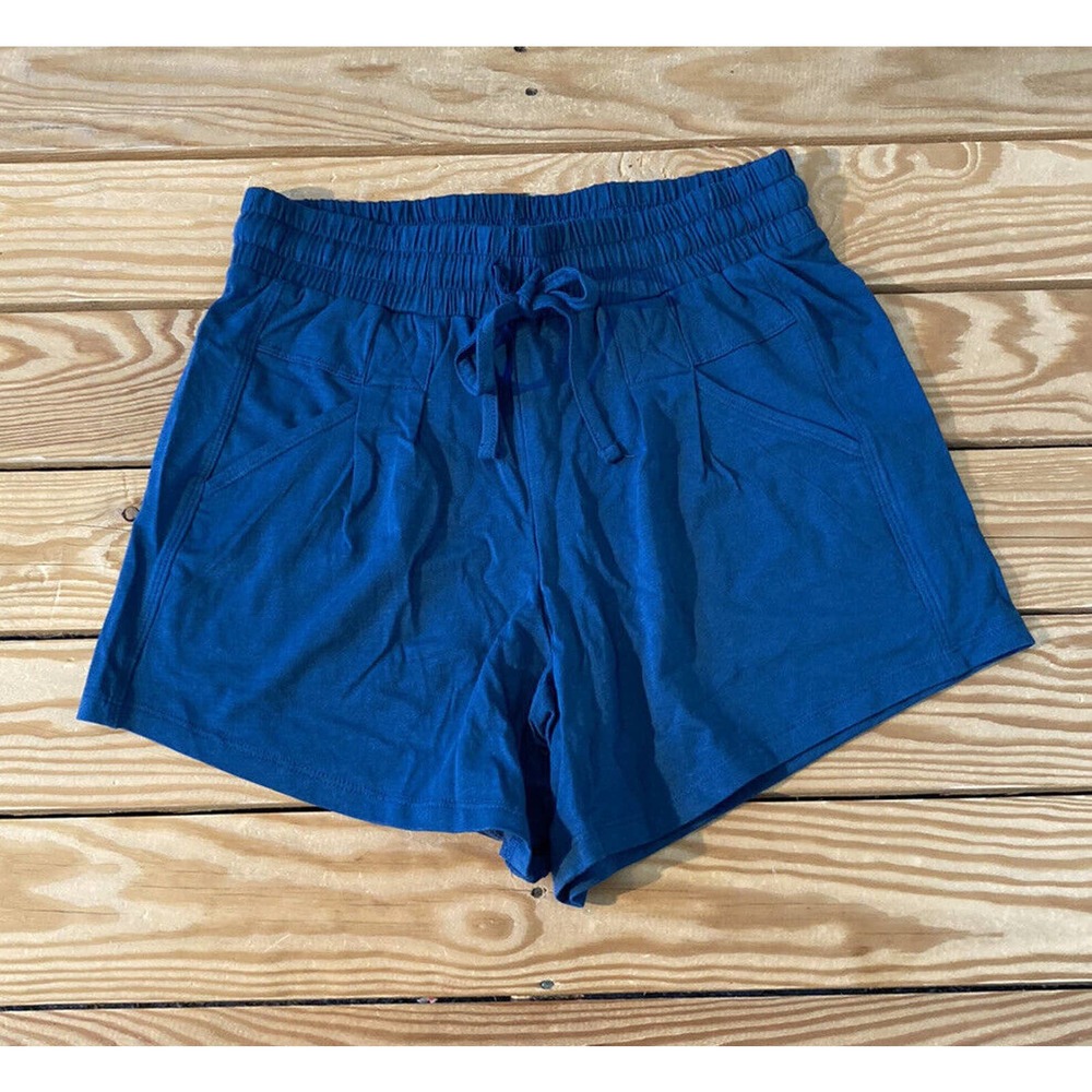 NEW Anybody Cozy Knit Luxe Jersey Shorts Size 2XS Women’s Blue